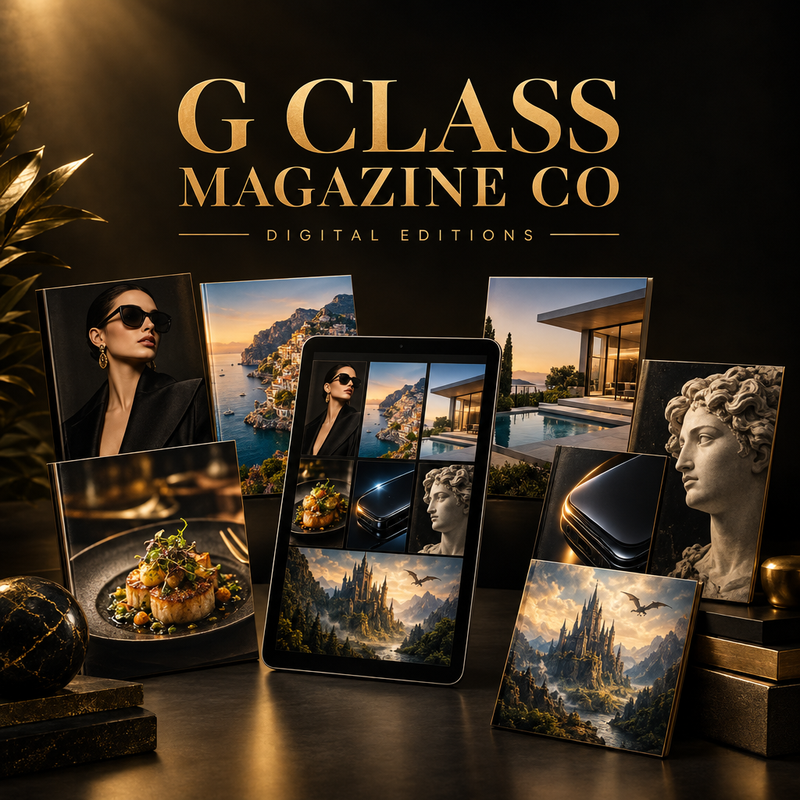 G Class Magazine Co digital magazine collection artwork