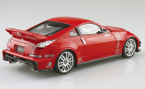 Aoshima 1/24 MCR Z33 Nissan Fairlady Z 2005 Model Kit - JDM Sports Car
