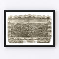 Vintage Map of Mohrsville, Pennsylvania 1898