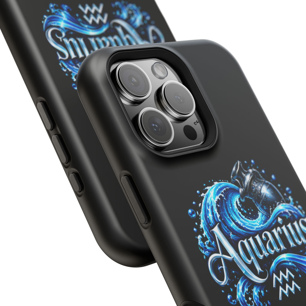 Aquarius Zodiac Magnetic Impact-Resistant Phone Case
