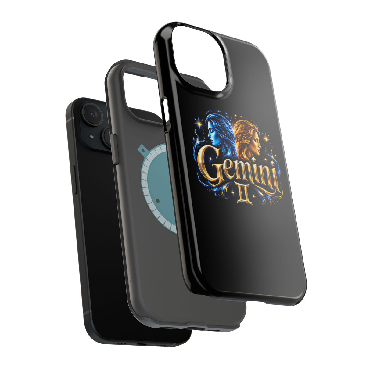 Gemini Zodiac Magnetic Impact-Resistant Phone Case