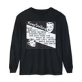Keep Smiling Long Sleeve Tee — Retro Motivational Graphic Shirt