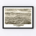 Vintage Map of Newmanstown & Sheridan, Pennsylvania 1898