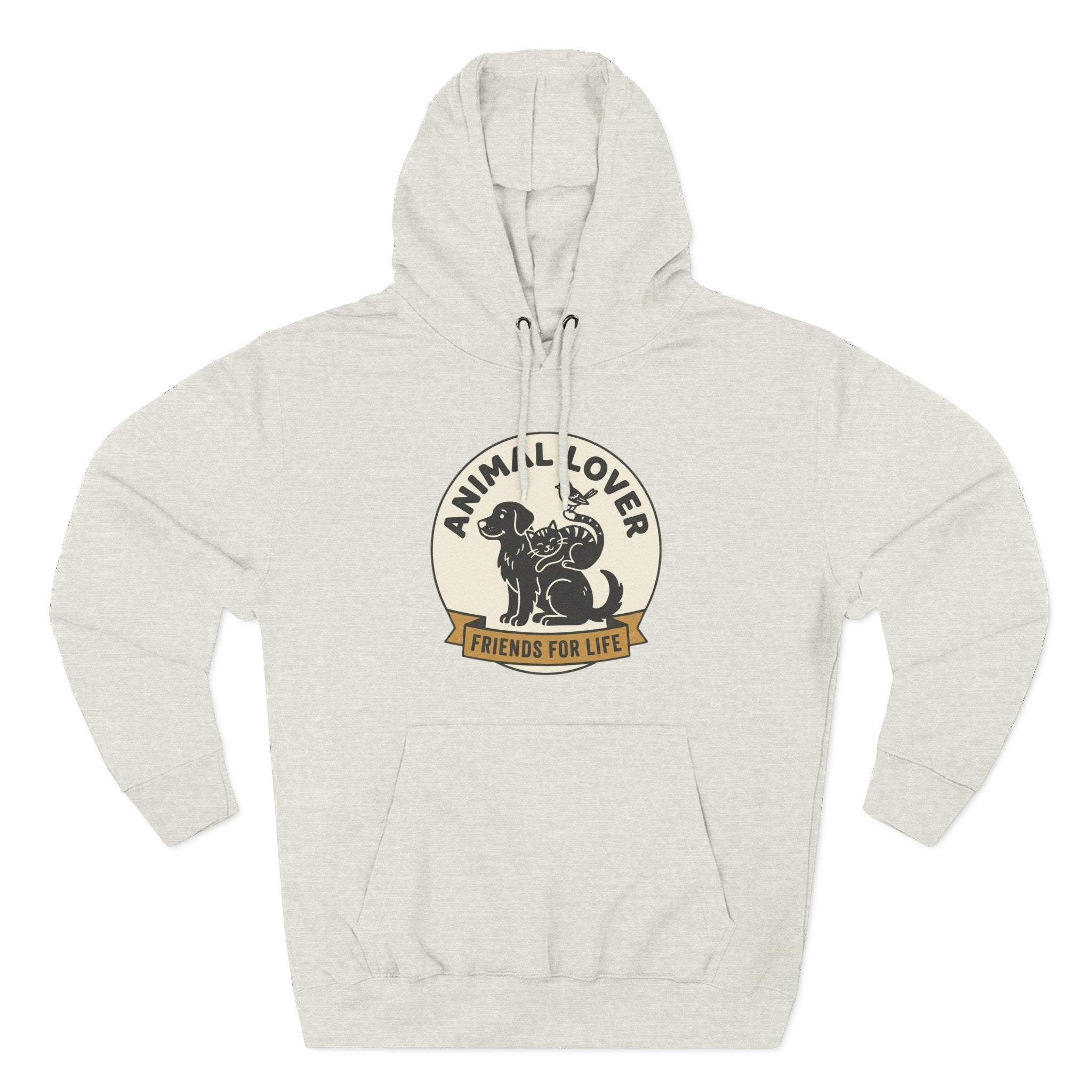 Animal Lover Hoodie – Friends For Life Graphic Pullover