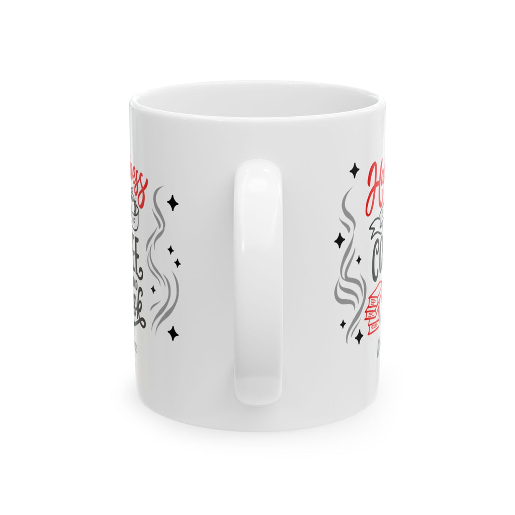Ceramic Mug — "Happiness Cute Confetti Coffee Mug (11oz/15oz)