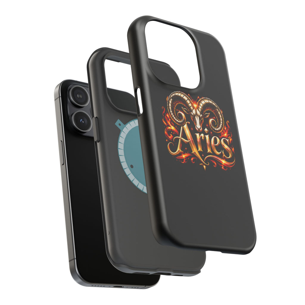 Aries Zodiac Magnetic Impact-Resistant Phone Case