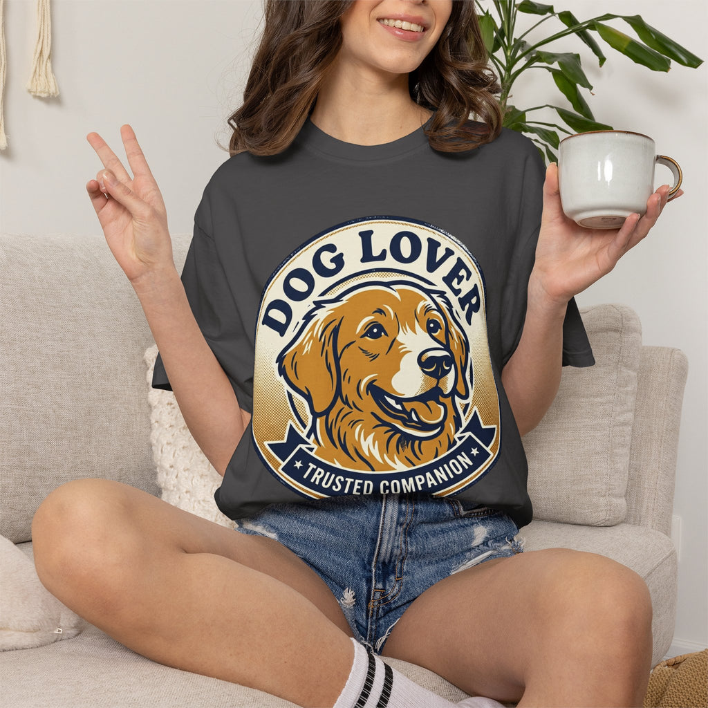 Dog Lover T-Shirt — "Trusted Companion" Graphic Tee