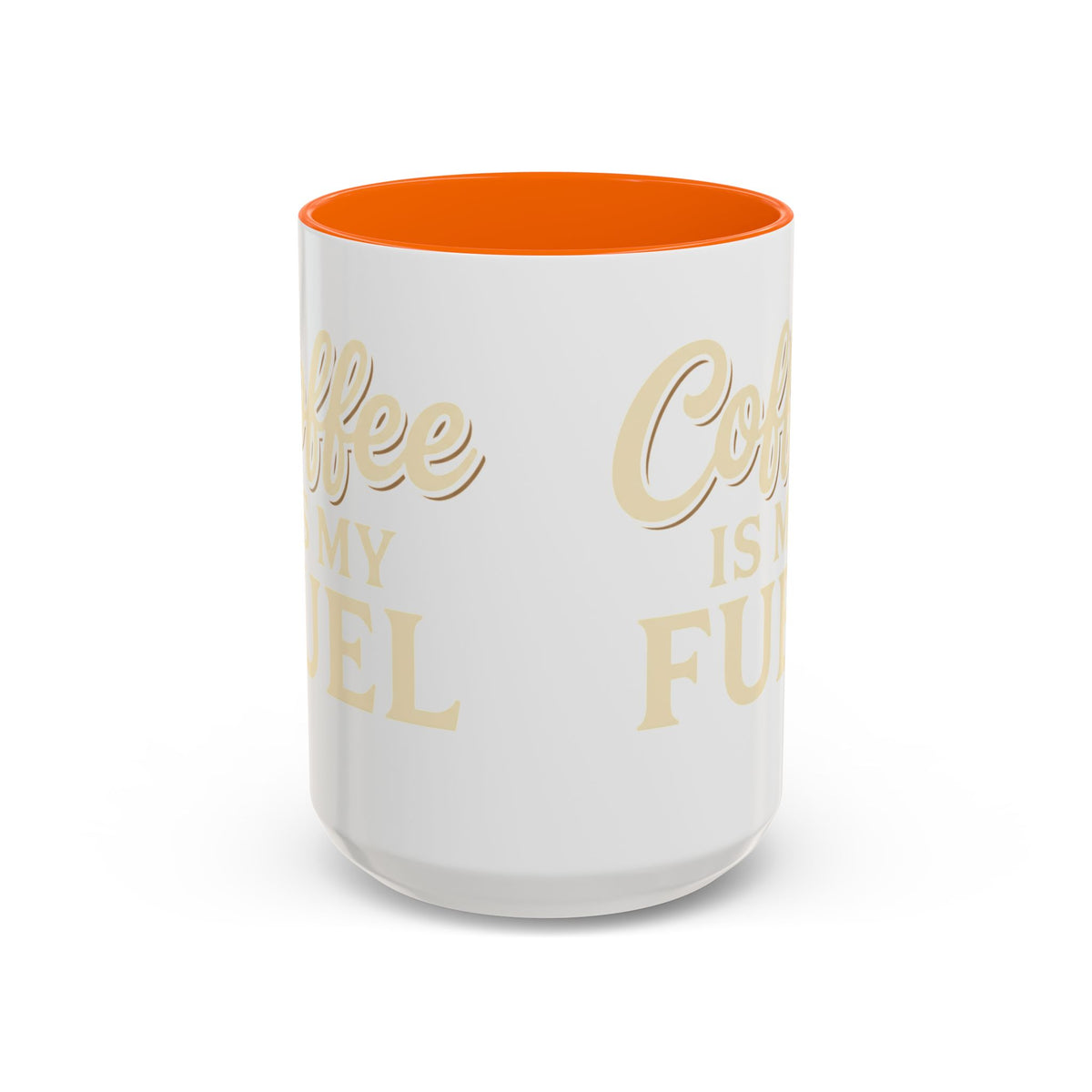 Coffee Is My Fuel Accent Coffee Mug — 11/15oz Ceramic Gift for Coffee Lovers