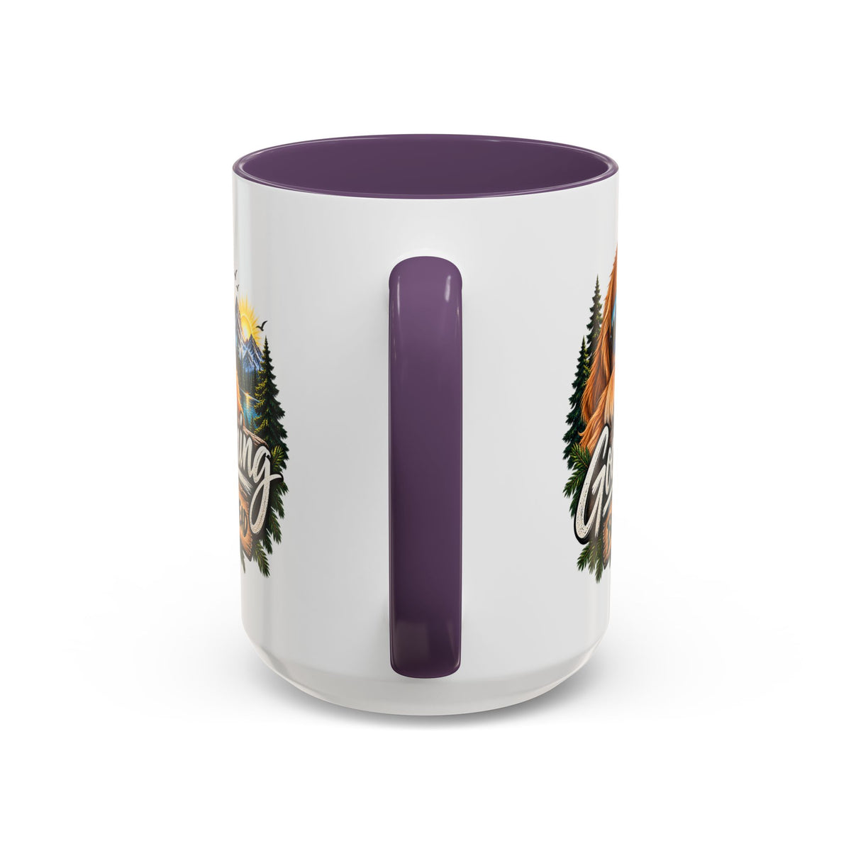 Good Morning Dog Coffee Mug — 'Good Morning, Better Days Ahead' Accent Mug