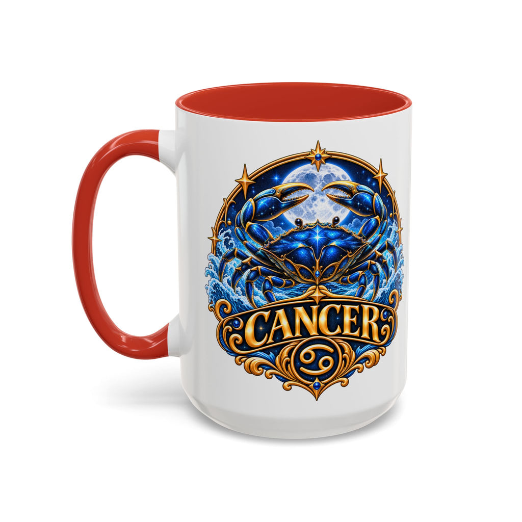 Cancer Zodiac Coffee Mug — Astrology Crab Horoscope Gift (11/15 oz)
