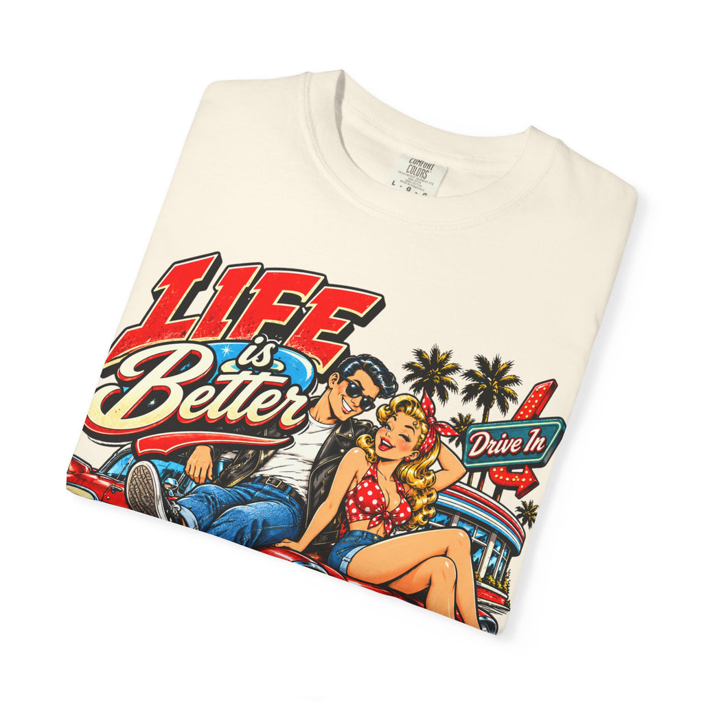 Life Is Better Drive-In Vintage T-Shirt