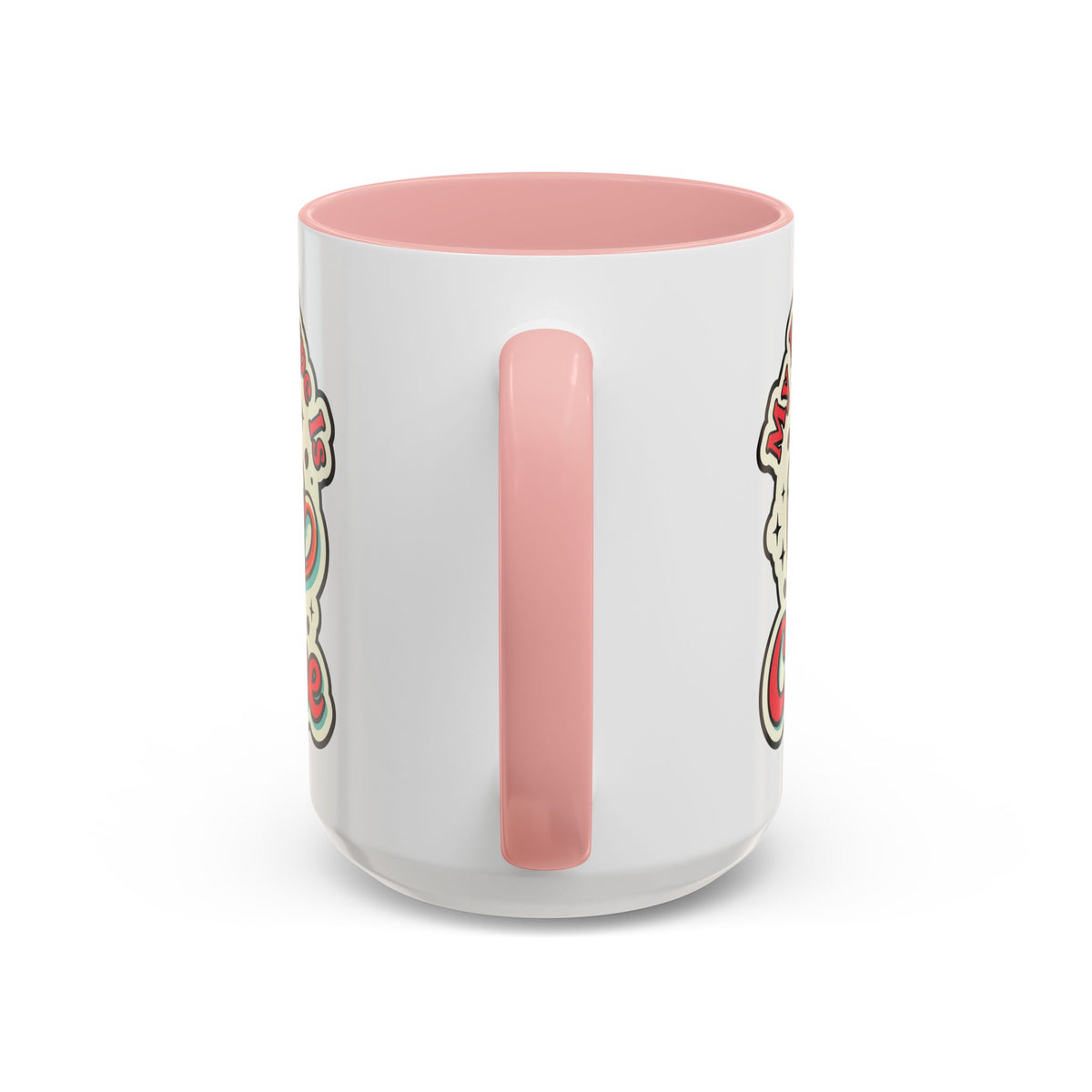 Coffee Mug - "My Blood Type Is Coffee" Accent Ceramic Mug (11oz & 15oz)