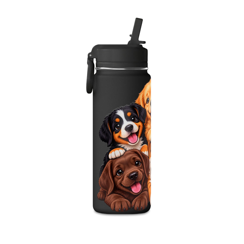 Dog Lover Water Bottle – 20oz Puppy Pack Design