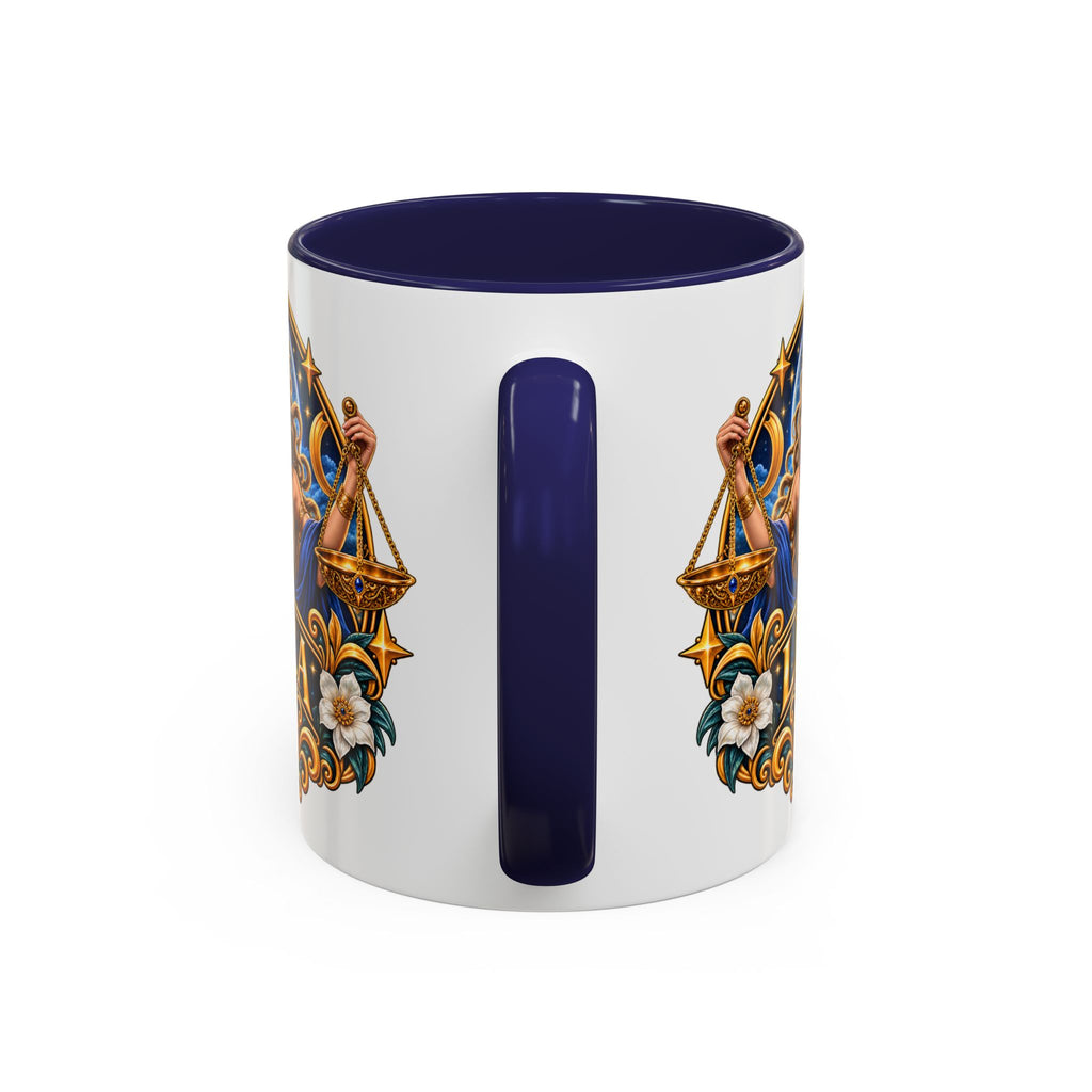 Libra Zodiac Coffee Mug – Elegant Horoscope Astrology Gift (11/15oz)