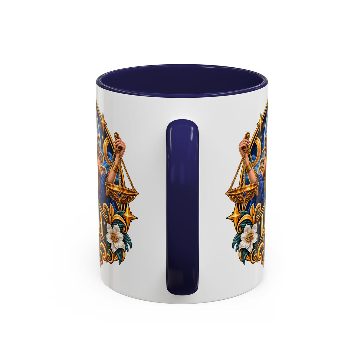 Libra Zodiac Coffee Mug – Elegant Horoscope Astrology Gift (11/15oz)
