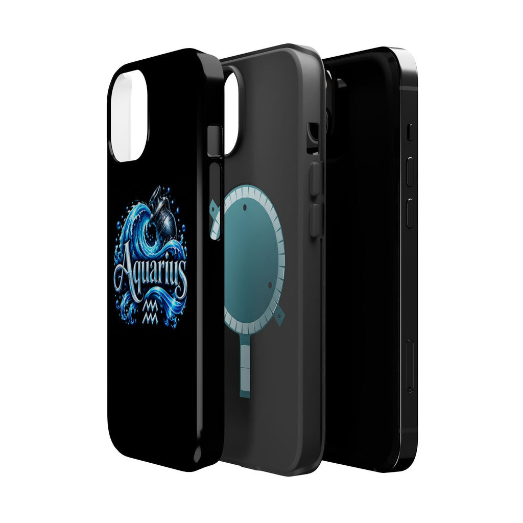Aquarius Zodiac Magnetic Impact-Resistant Phone Case