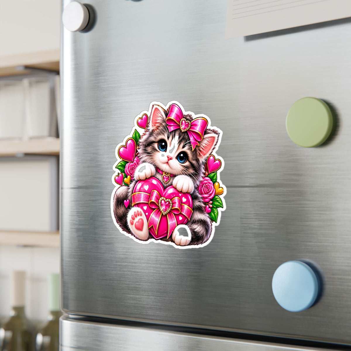 Cute Kitten Vinyl Decal