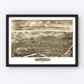 Vintage Map of Reading, Pennsylvania 1898