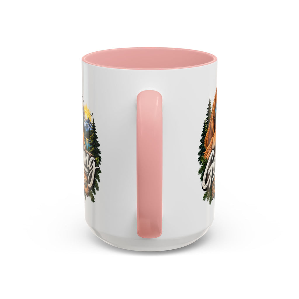 Good Morning Dog Coffee Mug — 'Good Morning, Better Days Ahead' Accent Mug