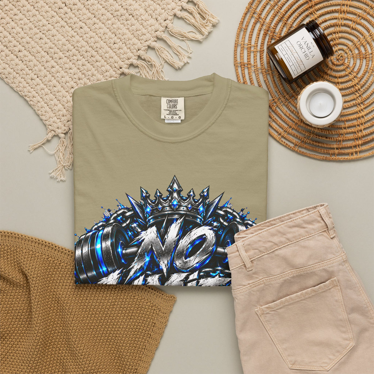 No Limits Graphic T-Shirt — Bold Streetwear Motivational Tee