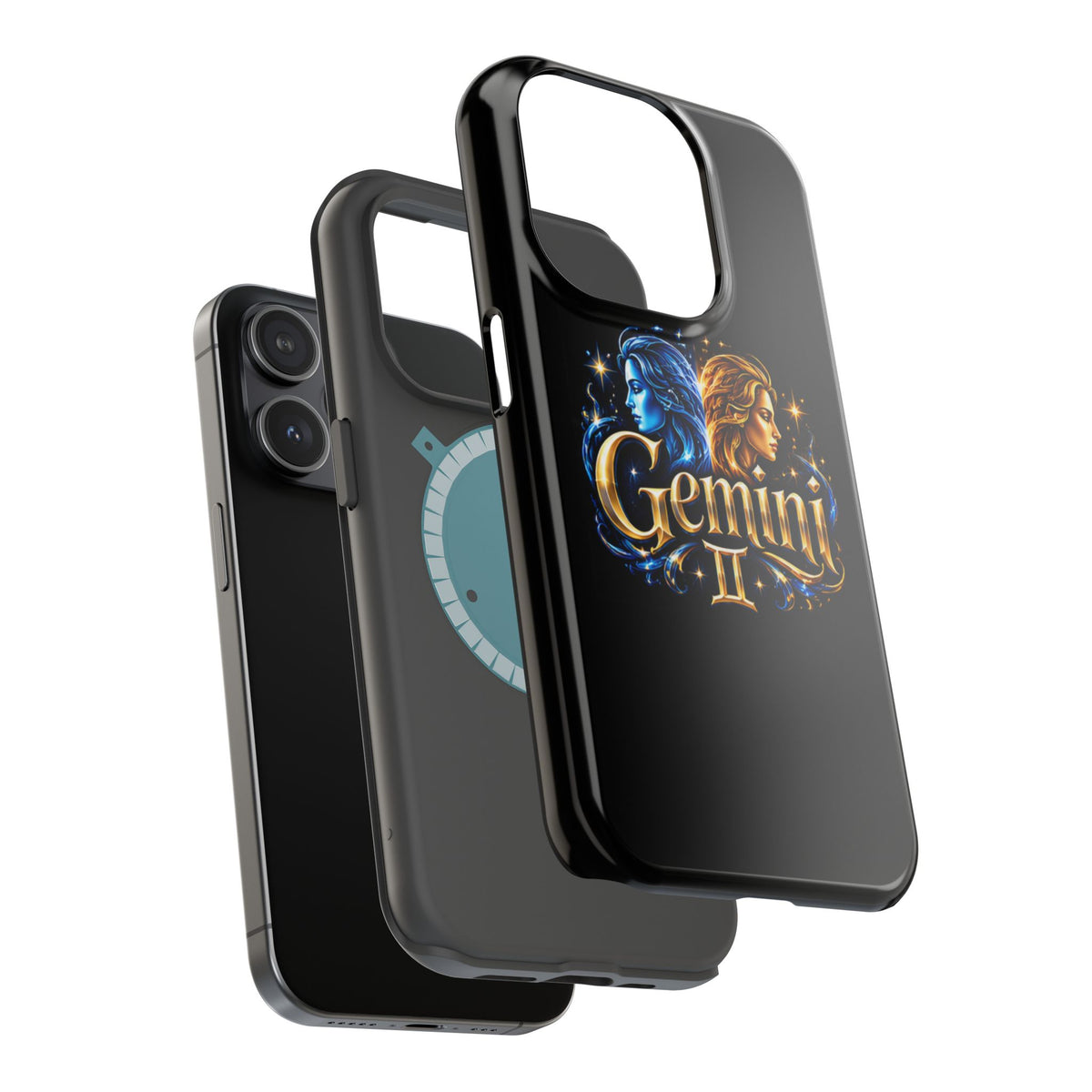 Gemini Zodiac Magnetic Impact-Resistant Phone Case