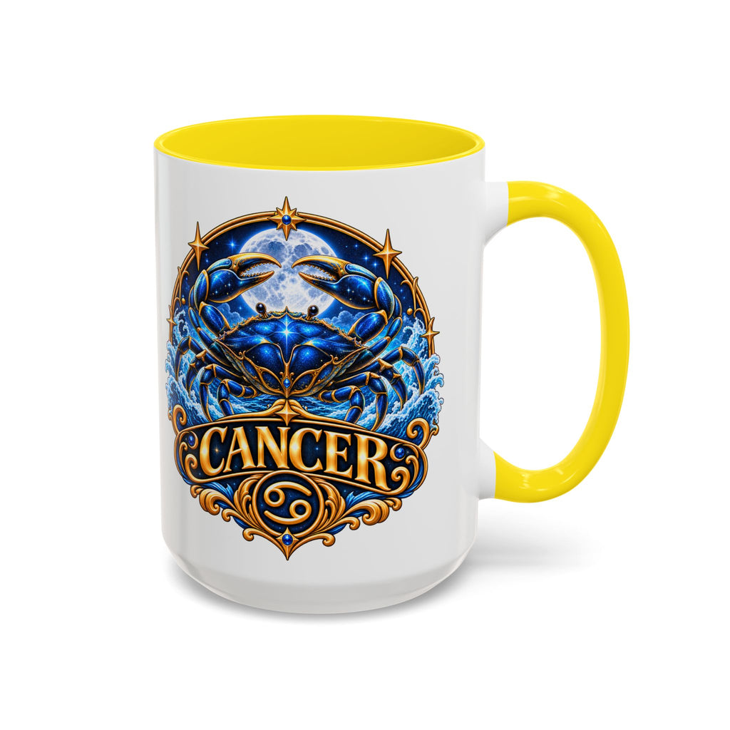 Cancer Zodiac Coffee Mug — Astrology Crab Horoscope Gift (11/15 oz)