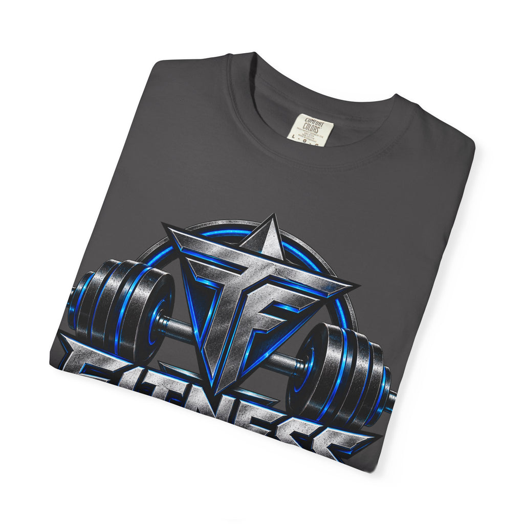 Fitness Lifestyle T-Shirt — Barbell Logo Gym Tee