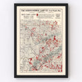 Vintage Map of Itasca County, Minnesota 1908