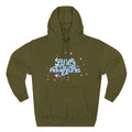 Hoodie — 'Say yes to New Adventures' Pastel Graphic Fleece Hoodie