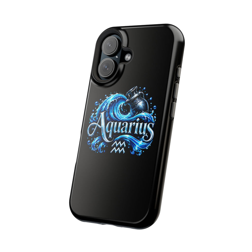 Aquarius Zodiac Magnetic Impact-Resistant Phone Case