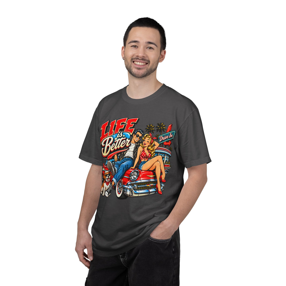 Life Is Better Drive-In Vintage T-Shirt