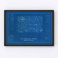 Vintage Map of Boone County, Indiana 1936