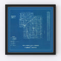 Vintage Map of Carroll County, Indiana 1936
