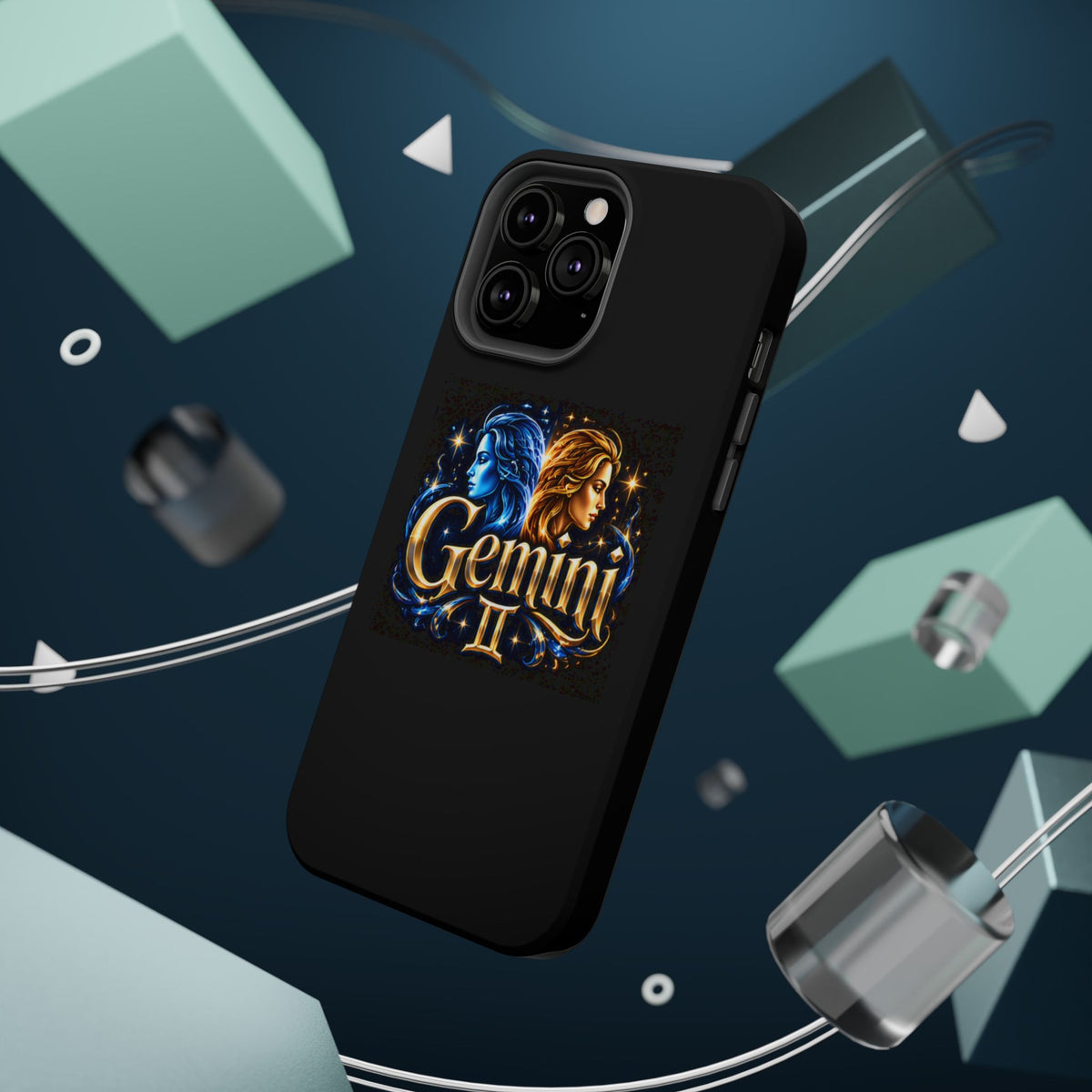 Gemini Zodiac Magnetic Impact-Resistant Phone Case
