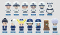 Sofvi Jujutsu Kaisen Vol.2 Baseball Uniform Blind Box - JJK Soft Vinyl Figure Collectible