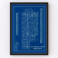 Vintage Map of Jasper County, Indiana 1936