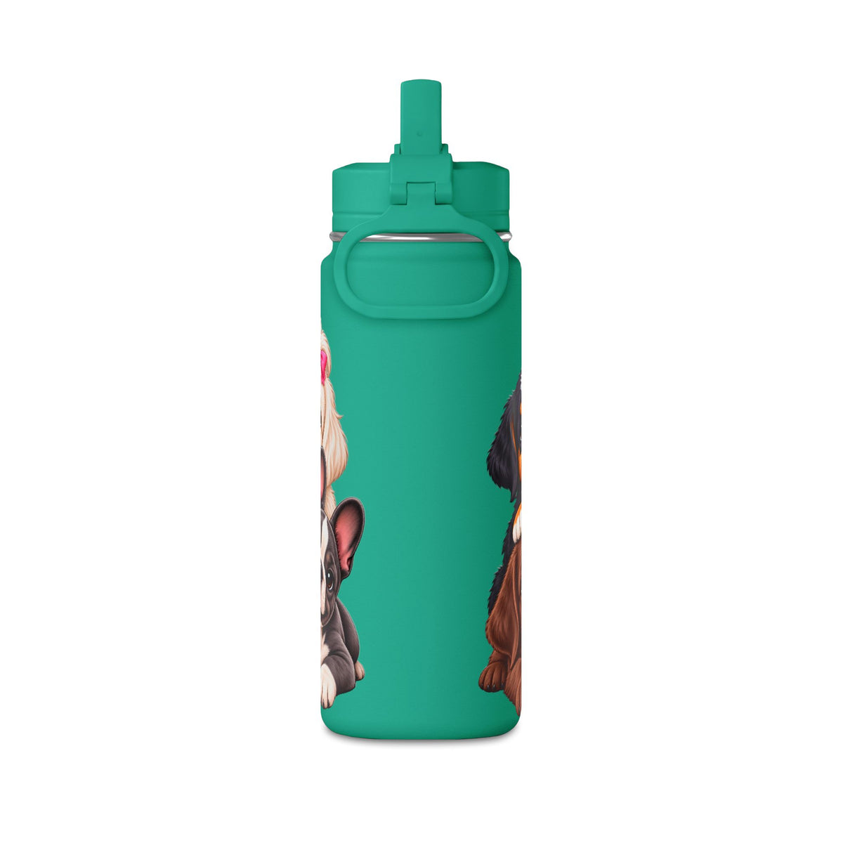 Dog Lover Water Bottle – 20oz Puppy Pack Design