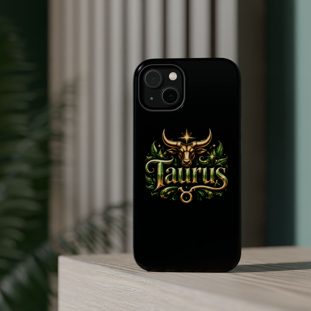 Taurus Zodiac Magnetic Phone Case — Impact‑Resistant Astrological Design