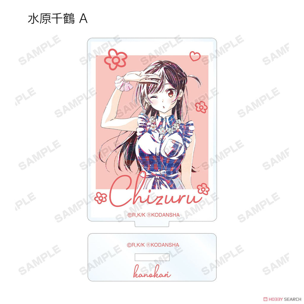 TV Animation [Rent-A-Girlfriend] Trading Ani-Art Vol.2 Acrylic Stand Blind Box (1 Blind Box)