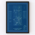 Vintage Map of Madison County, Indiana 1936