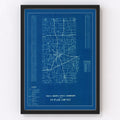 Vintage Map of Putnam County, Indiana 1936
