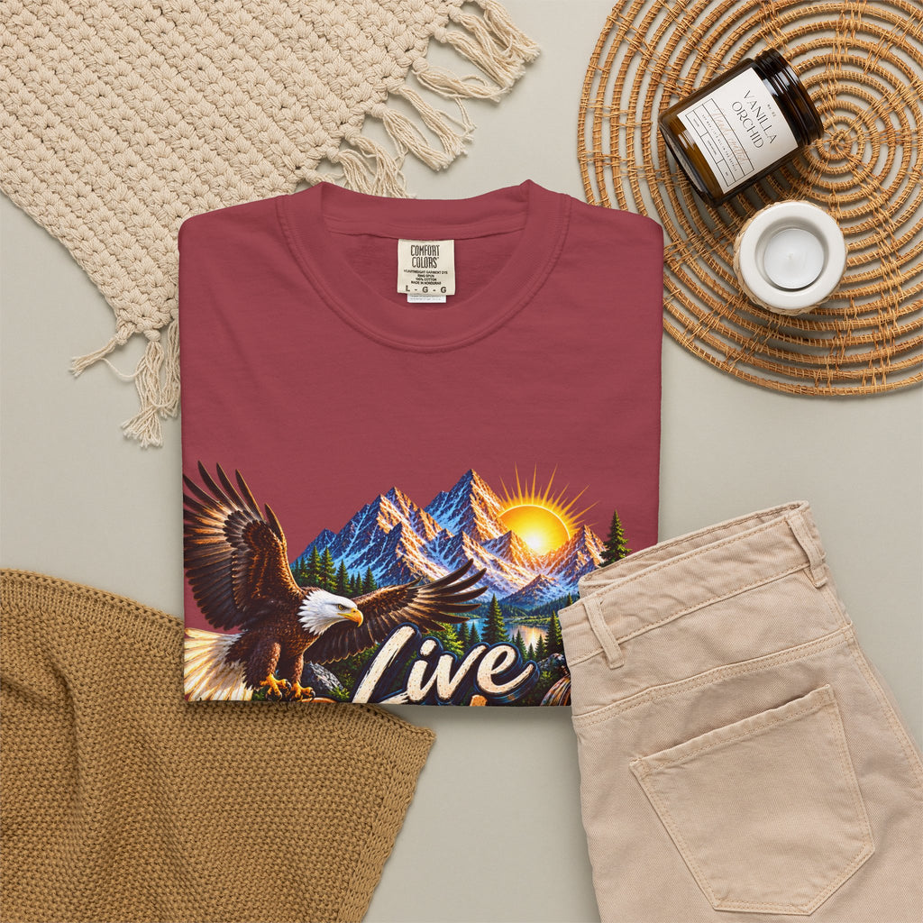Adventure T-Shirt — "Live Bolder: Explore More, Stay Wild" Graphic Tee