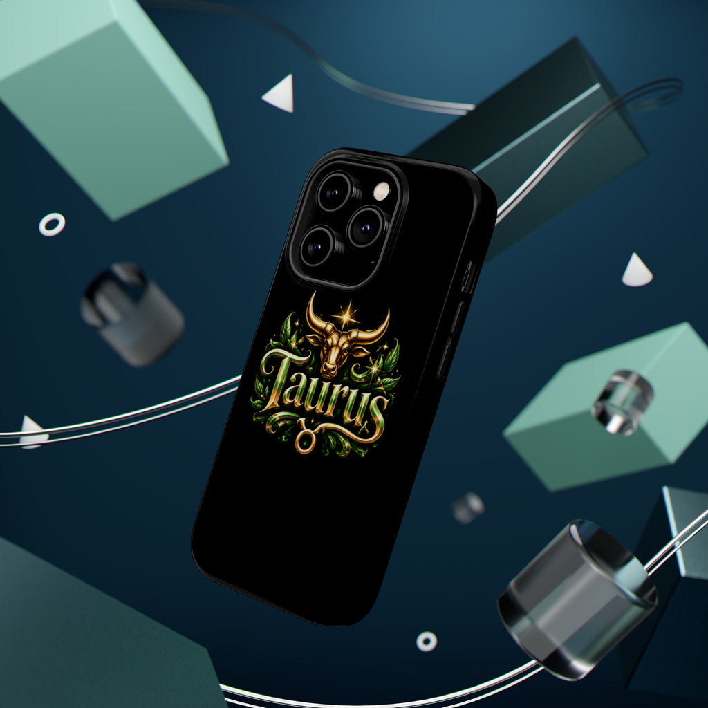 Taurus Zodiac Magnetic Phone Case — Impact‑Resistant Astrological Design