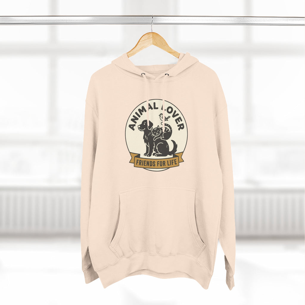 Animal Lover Hoodie – Friends For Life Graphic Pullover