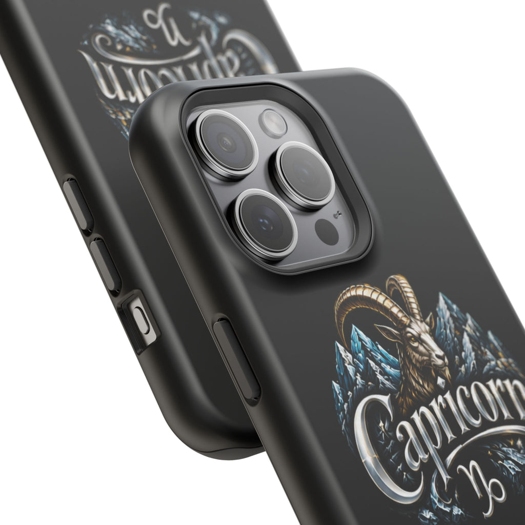Capricorn Magnetic Impact-Resistant Phone Case — Zodiac Goat Design