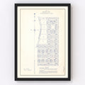 Vintage Map of Buffalo Gap, Texas 1929