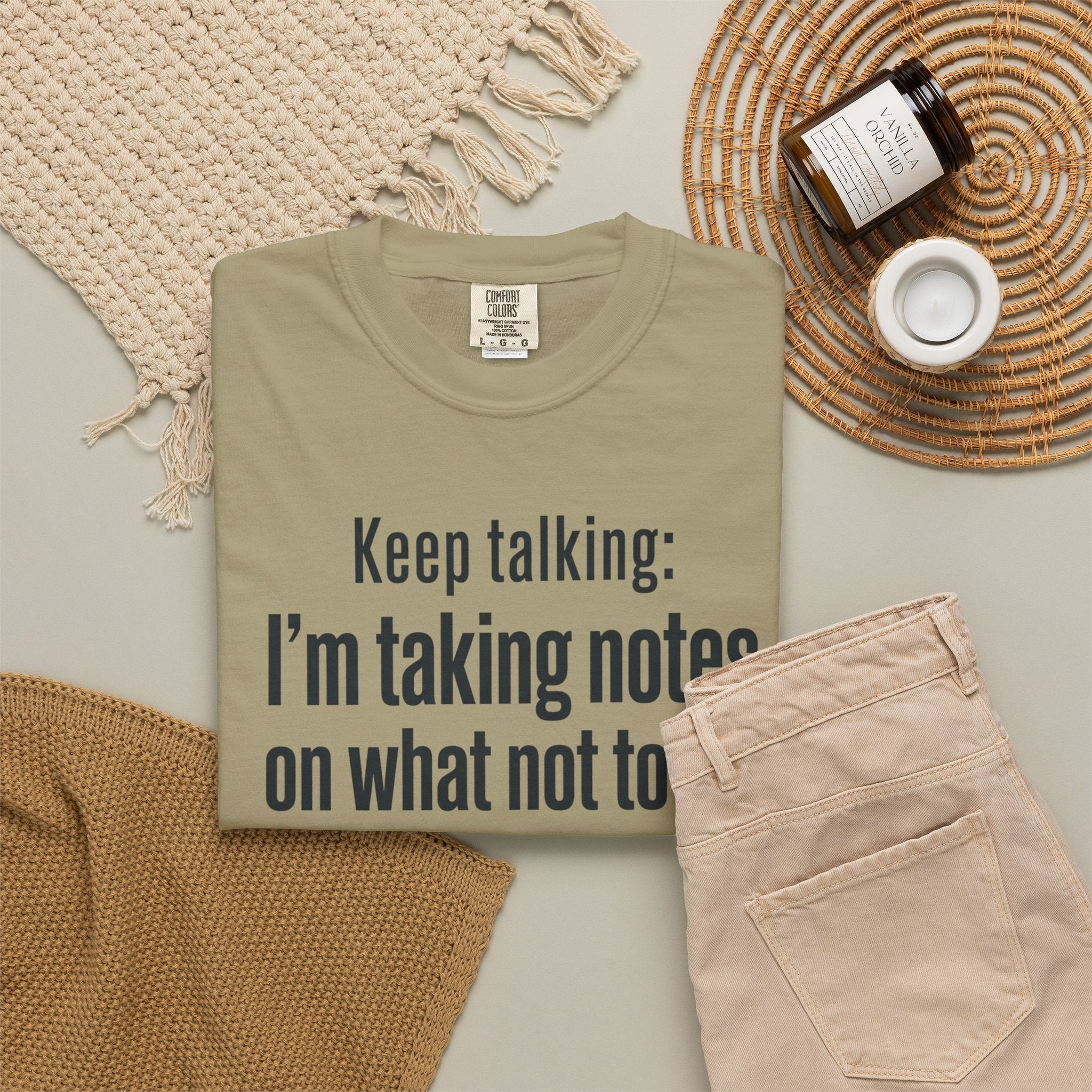 Taking Notes on What Not to Do T-Shirt
