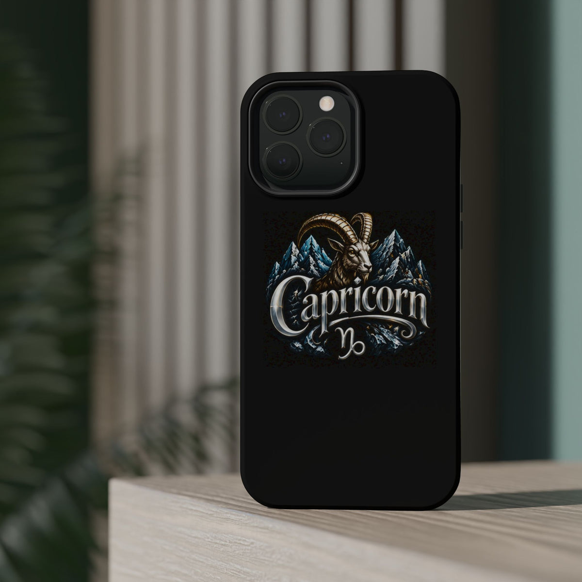 Capricorn Magnetic Impact-Resistant Phone Case — Zodiac Goat Design