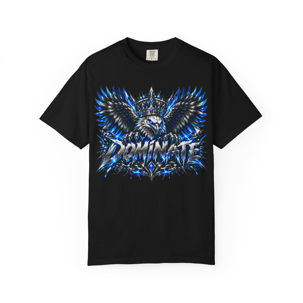 Dominate Eagle Graphic T-Shirt — Bold Crowned Eagle Design