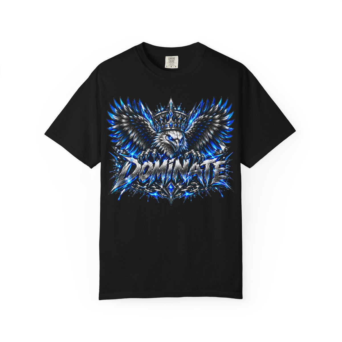 Dominate Eagle Graphic T-Shirt — Bold Crowned Eagle Design